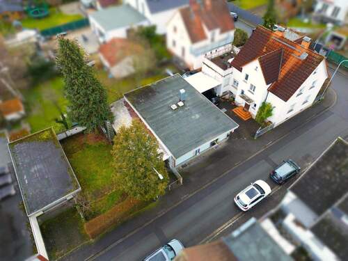 Draufsicht - 7 Zimmer Mehrfamilienhaus, Wohnhaus zum Kaufen in Obertshausen