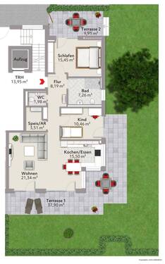 Haus A Erdgeschoss links - 
