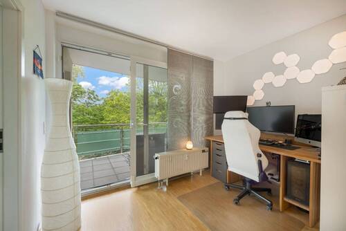 Schlafzimmer - Etagenwohnung mit 53,50 m&sup2; in Düsseldorf zum Kaufen