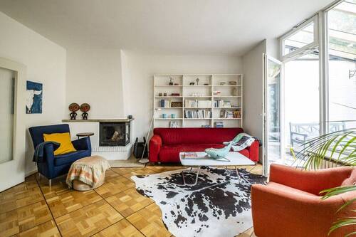 Übergang zum Sommergarten - 