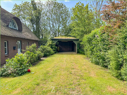 Carport mit Gründach - 