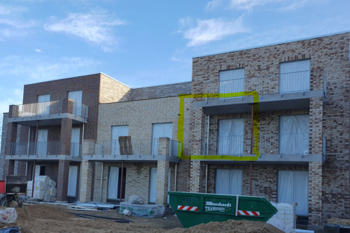 Außenansicht - NEUBAU, ERSTBEZUG! Attraktive 2-Zimmer-Wohnung in Burg - Offene Besichtigung am 08.03. (13-14 Uhr)