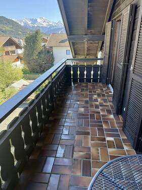 Balkon - Etagenwohnung mit 47,00 m&sup2; in Farchant zum Kaufen