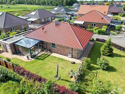 Rückansicht - 3 Zimmer Bungalow in Ostrhauderfehn