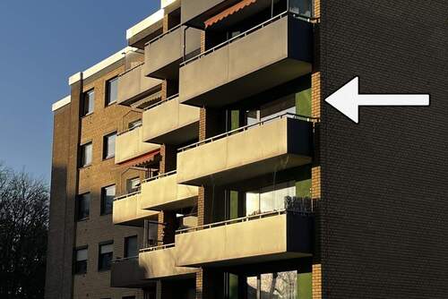 Außenansicht - 2 Zimmer Etagenwohnung zum Kaufen in Lübeck