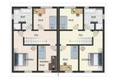 Doppelhaus Naunhof Grundriss - 