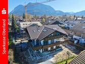 Hausansicht - Exklusive Neubau 3-Zimmer-Gartenwohnung