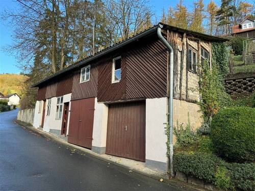 Schuppen mit Garage - 