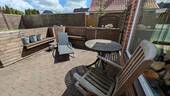Terrasse am Haus - 