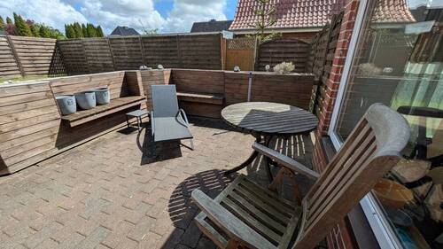 Terrasse am Haus - 