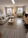Wohnzimmer (virtuell möbliert) - 3 Zimmer Etagenwohnung in Villingen-Schwenningen