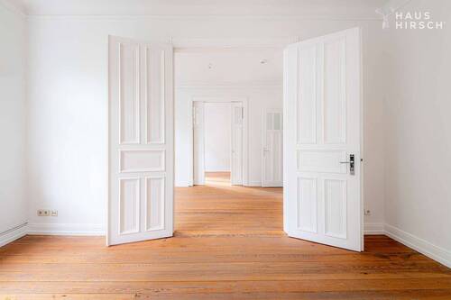 Zimmer / Esszimmer / Wohnzimmer - Etagenwohnung mit 96,40 m&sup2; in Hamburg zum Kaufen