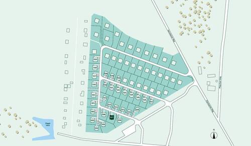 Lage des Einfamilienhauses im Quartier - 
