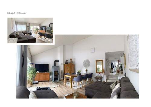 Wohnbereich - 4 Zimmer Reihenmittelhaus zum Kaufen in Dettingen unter Teck