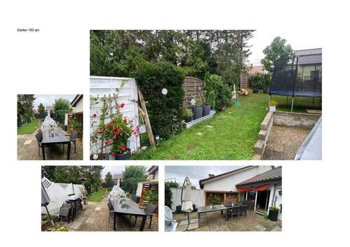 Garten - Reihenmittelhaus mit 120,00 m&sup2; in Dettingen unter Teck zum Kaufen