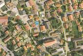 Luftbild mit Parzellarkarte Pfarrgasse 1, 82487 Oberammergau - 