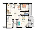 Grundriss Obergeschoss - 