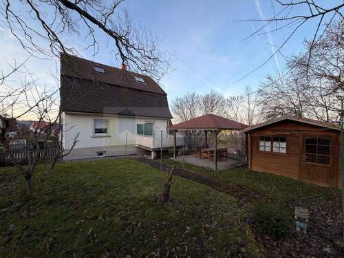 Garten - 6 Zimmer Mehrfamilienhaus, Wohnhaus zum Kaufen in Donaueschingen