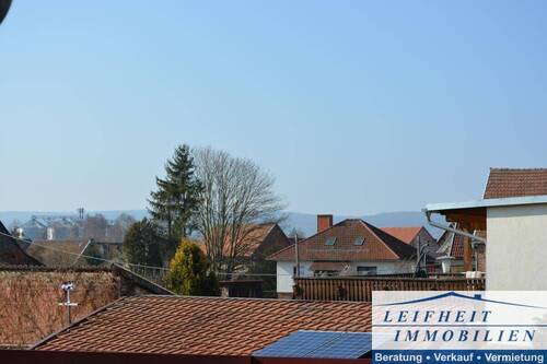 Ausblick vom Balkon - 