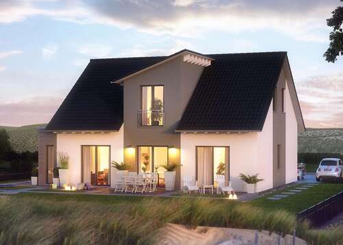 Hausansicht - 5 Zimmer Einfamilienhaus in Zwenkau