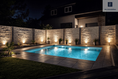 Pool beheizbar - 4 Zimmer Einfamilienhaus in Wermelskirchen
