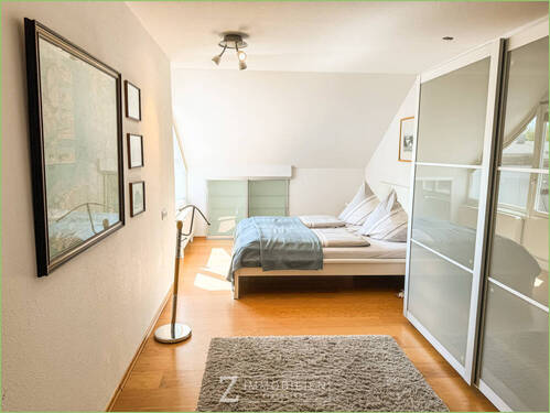 Blick zum Schlafzimmer - 