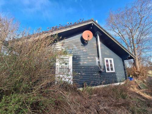 Außen Giebel - Einfamilienhaus mit 76,60 m&sup2; in Burg zum Kaufen