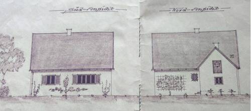 Süd- und Nord-Ansicht - 