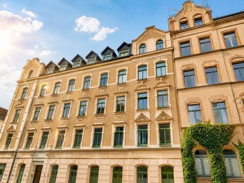 Gebäude - 2 Zimmer Etagenwohnung zur Miete in Chemnitz