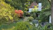 Vom Garten aus - Haus mit Garten mitten in Oberneuland