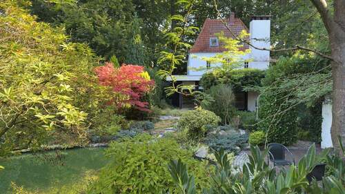 Vom Garten aus - Haus mit Garten mitten in Oberneuland