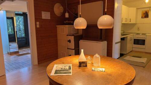 Esszimmer, mit Kachelofen - 