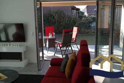 Blick auf Terrasse - 