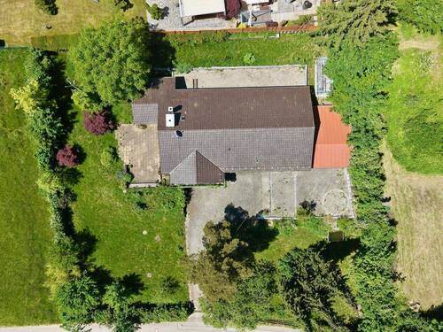 Vogelperspektive - Einfamilienhaus mit 236,00 m&sup2; in Icking zum Kaufen