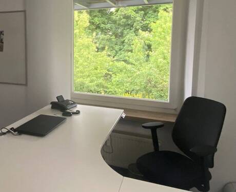 EG - Büro mit Blick in Garten - 