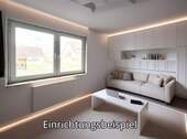 Büro/ Schlafzimmer EG (Einrichtungsbeispiel) - 