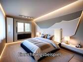 Schlafzimmer OG (Einrichtungsbeispiel) - 