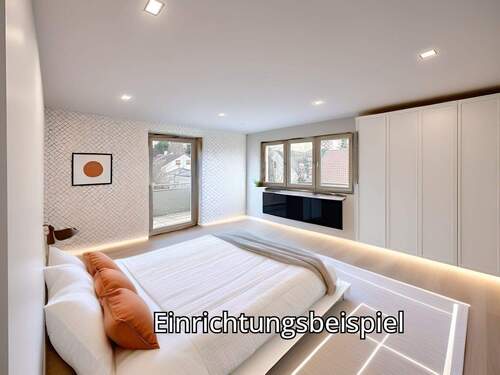 Schlafzimmer OG (Einrichtungsbeispiel) - 