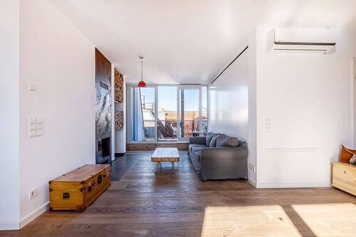 Wohnbereich mit Kamin - 