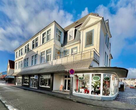 Außenansicht rechts - 2 Zimmer Mehrfamilienhaus, Wohnhaus in Norderney