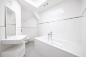Badezimmer mit Schlafzimmerzugnag - 