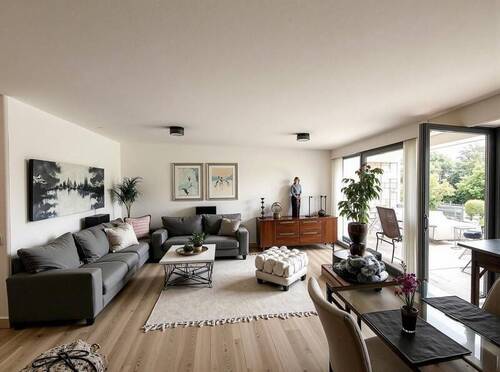 Alternative Raumgestaltung Wohnzimmer - 