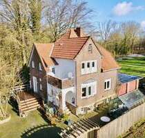 Charmantes Einfamilienhaus mit Wintergarten und idyllischen Ausblick. - Bippen