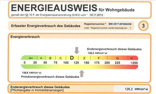 Energieausweis - 