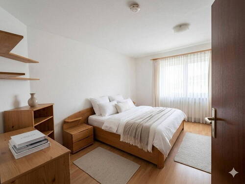 Schlafzimmer - Etagenwohnung mit 55,00 m&sup2; in Villingen-Schwenningen zur Miete