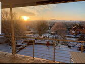 Abendstimmung aus d Wohnzimmer - 