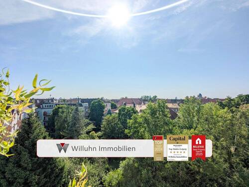 WE20 Blick vom Balkon - Gemütliche 2RW 