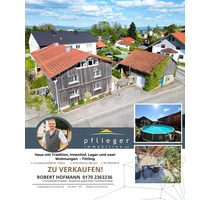 Haus mit Tradition, Innenhof, Lager und 2 Wohnungen - Tittling Siebenhasen