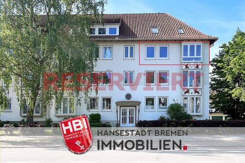 Hauptbild - Schwachhausen Modernisierte 3-Zimmer-Wohnung mit Balkon