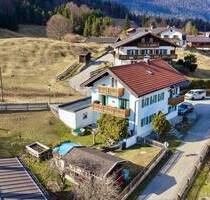 3-Parteienhaus oder Eigenheim mit Vermietungsmöglichkeit - Wallgau